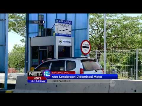 Live Report Arus Mudik di Tol Suramadu - NET12