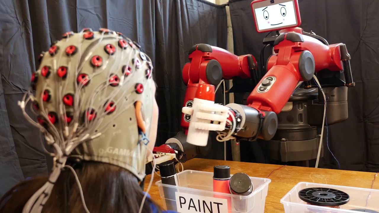 Robots controlados por la mente