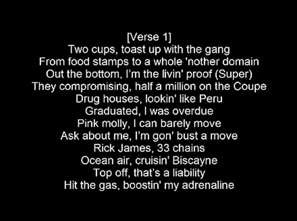 Future - Mask Off (Lyrics)