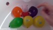 Peppa Pig Face Wet Balloons Colors - TOP Learn Colours Balloon Finge