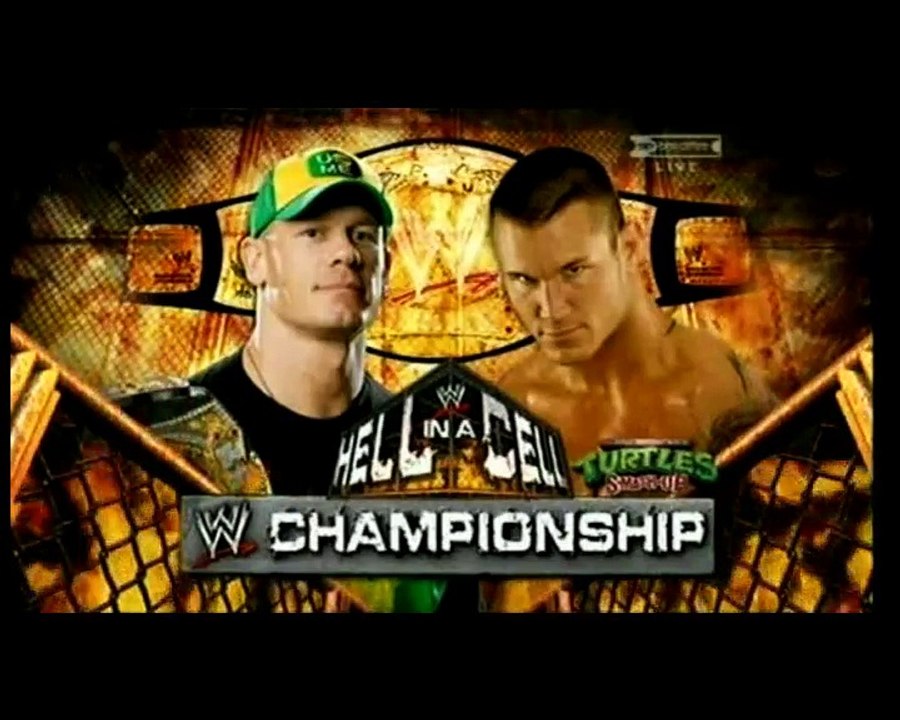 john cena vs randy orton hell in a cell 2009