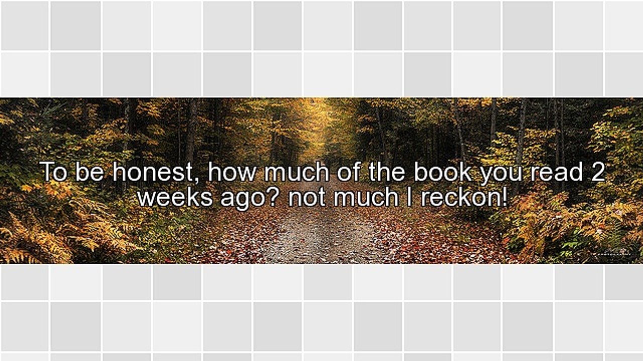 Have You Read So Much That It Seems Like You Will Have Info Running Out Through Your Ears?