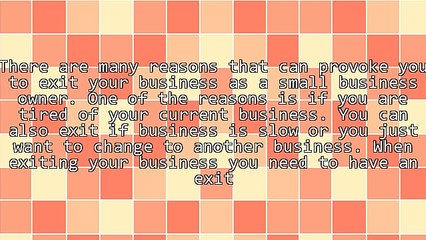 4 Exit Strategies for Small Business Owners