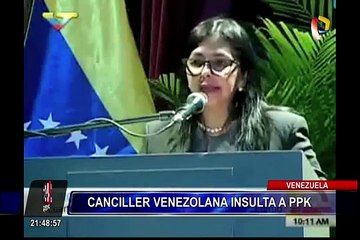 Venezuela: canciller insultó a presidente Pedro Pablo Kuczynski