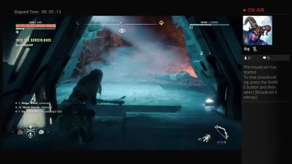 Horizon Zero Dawn gameplay on very hard