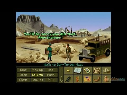 Gaming live Indiana Jones and the Fate of Atlantis - 3/3 : Vive la bagarre PC Mac