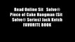 Read Online Sit   Solve? Piece of Cake Hangman (Sit   Solve? Series) Jack Ketch FAVORITE BOOK