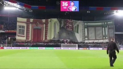 Taraftardan çılgın kareografi