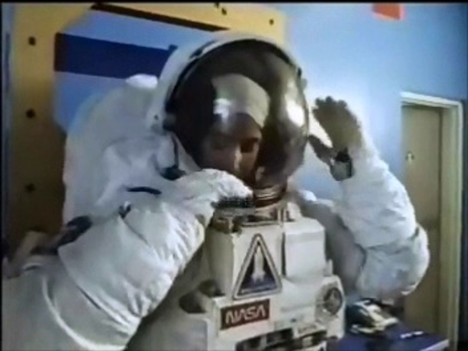 American Shuttle Astronaut