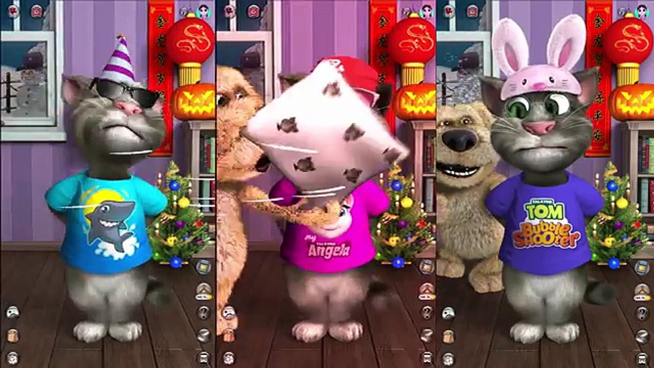 Talking Tom Cat Colores Reacción De Compilación De 2