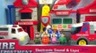 New Learners Fire Department Lights and Sounds with Fire truck or fire engine toys for boys