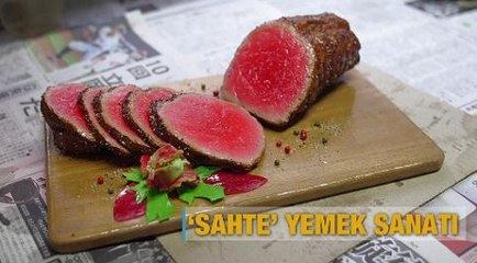 Japonya'da sahte yemek sanatı
