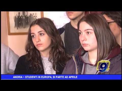 Andria | Studenti in Europa, si parte ad aprile