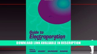 eBook Free Guide to Electroporation and Electrofusion Free Online