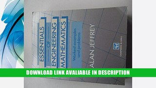 PDF [FREE] Download Essentials Of Engineering Mathematics Free Audiobook