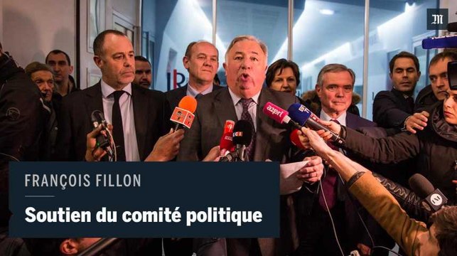 Le comité politique des Républicains soutient François Fillon