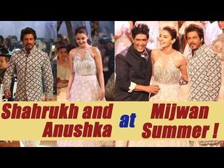 Shahrukh Khan and Anushka Sharma grace the MIJWAN SUMMER 2017; Watch video | FilmiBeat