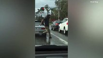 Florida driver pepper sprays motorist in road rage _ 2017