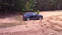 BMW X5 E70 offroad in the sand (БМВ Х5 на песке)Untitled