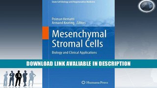 eBook Free Mesenchymal Stromal Cells: Biology and Clinical Applications (Stem Cell Biology and