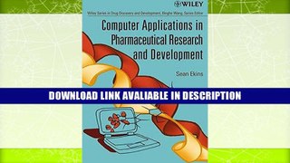 eBook Free Computer Applications in Pharmaceutical Research and Development Free PDF