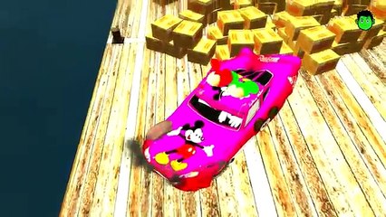 COLORS MICKEY MOUSE SONGS FOR KIDS COLORS LIGHTNING MCQUEEN NURSERY RHYMES
