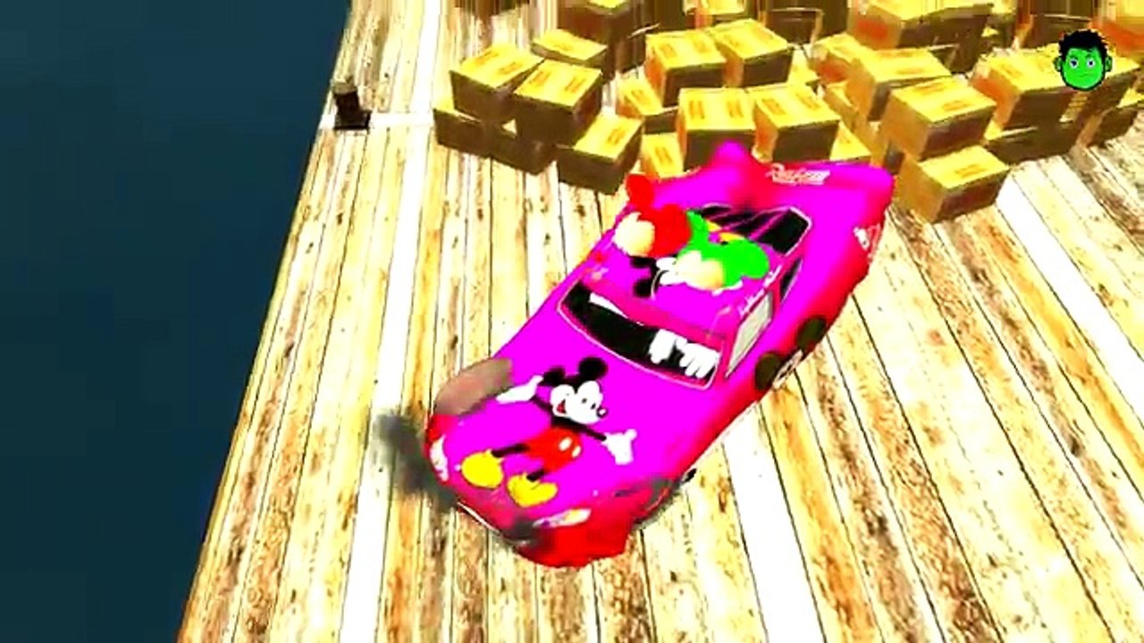 COLORS MICKEY MOUSE SONGS FOR KIDS COLORS LIGHTNING MCQUEEN NURSERY RHYMES