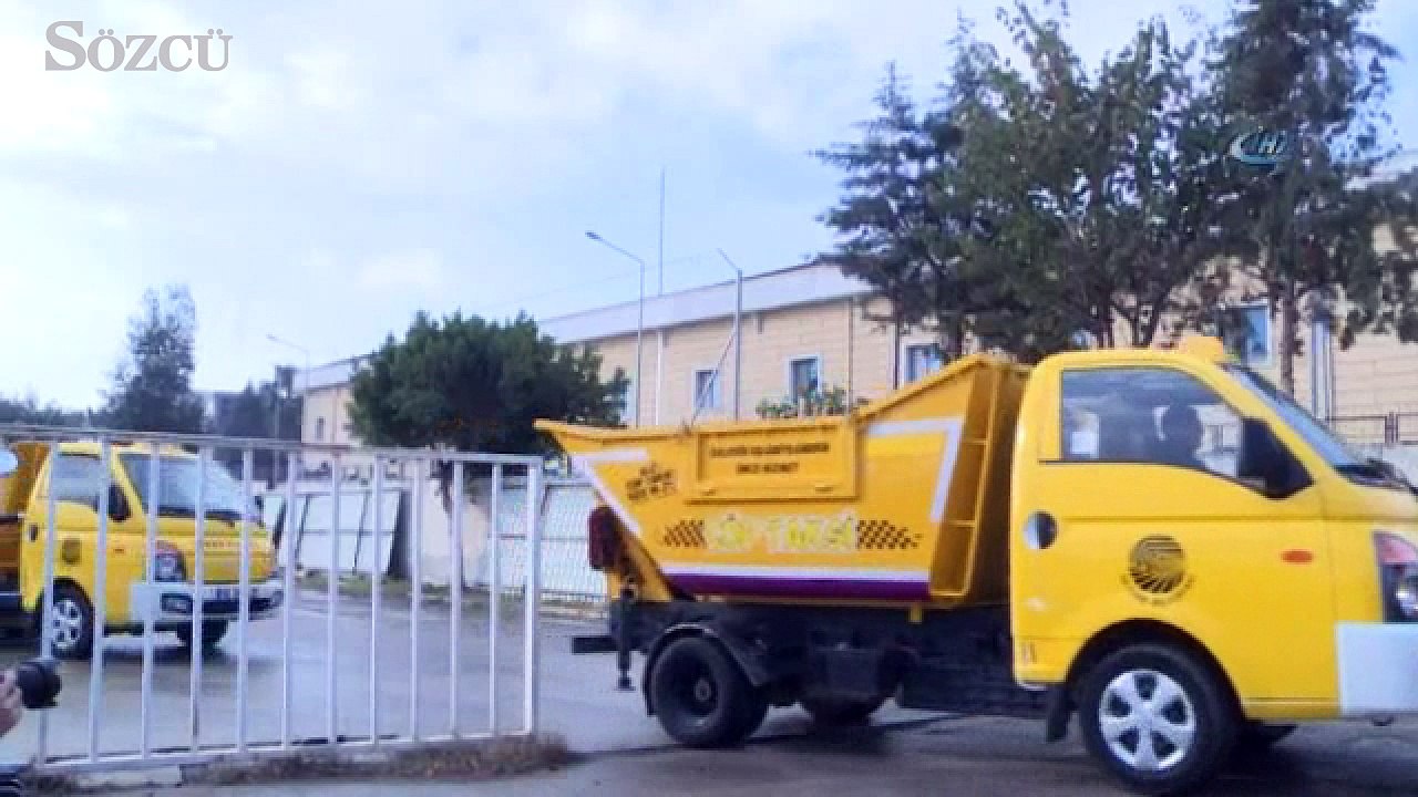 “Çöp taksi” hizmete girdi