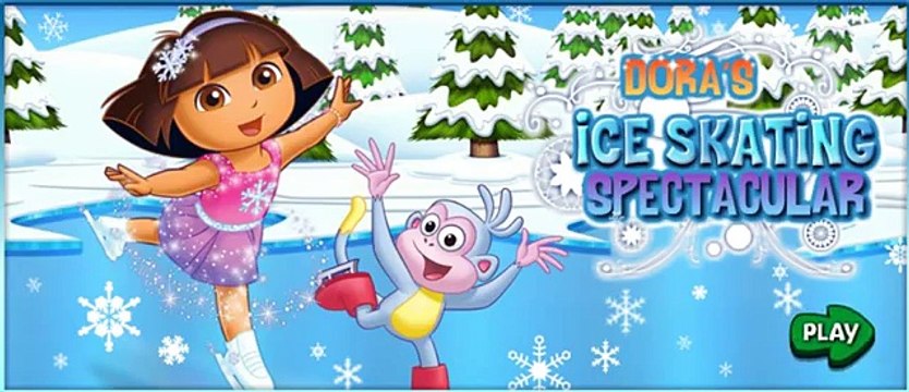 Dora The Explorer - Doras Ice Skating Spectacular Game