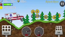 Police Car, Fire Truck, Ambulance Car - Hill Climb Racing Games Сars for kids Android HD