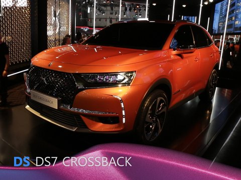DS7 Crossback en direct du salon de Genève 2017