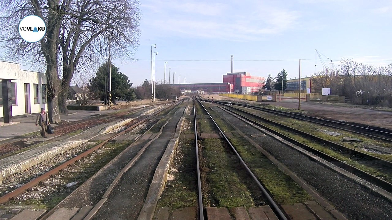 UNIKÁTNY VLAKOVÝ VIDEOPROJEKT: Z Levíc do Štúrova