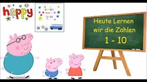 Farben und Zahlen 1 bis 10 lernen für Kinder & Kleinkinder Deutsch - Lernvideos für Kinder