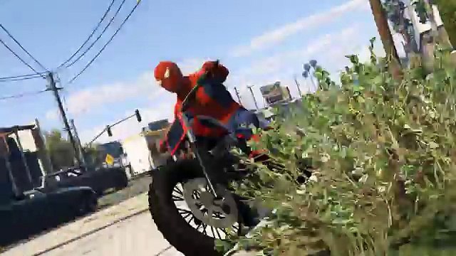 Largo de coches en Problemas de Spiderman dibujos animados para los Niños y los Niños w canciones infantiles Canciones