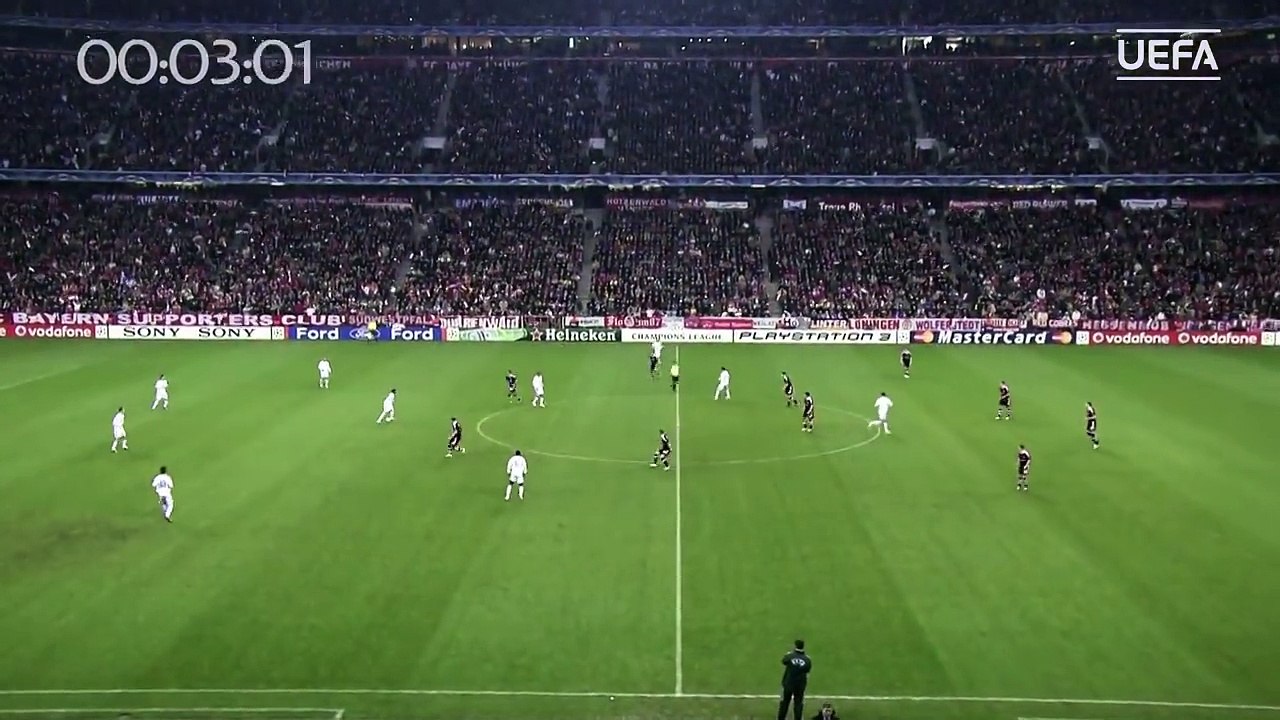 Roy Makaay scores after 10 seconds - UEFA Champions League quickest goal