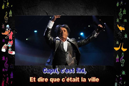Hervé Vilard - Capri c'est fini KARAOKE / INSTRUMENTAL