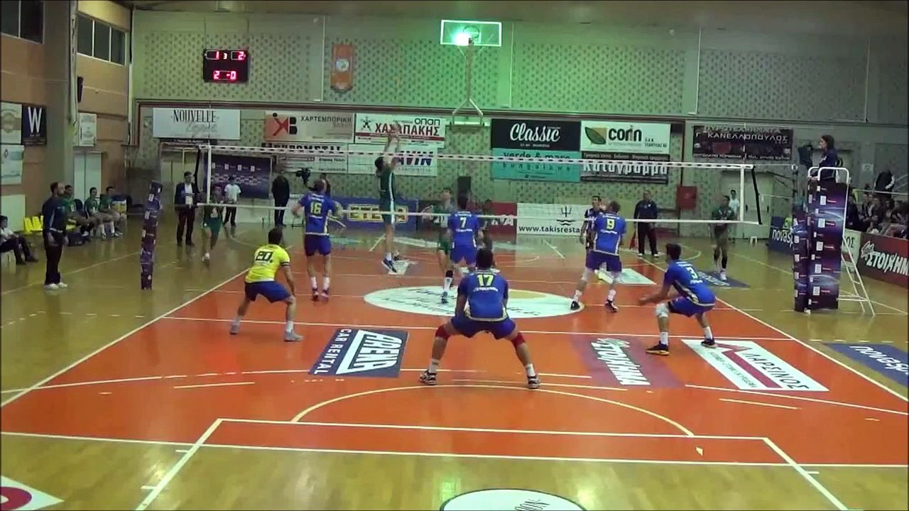 Giorgos Pentidis-Middle Blocker Highlights 2016/2017