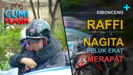 Dibonceng Raffi, Gigi Peluk Erat dan Merapat - CumiFlash 07 Maret 2017
