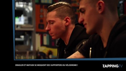 PSG - OM : Blaise Matuidi et Julian Draxler se moquent des supporters marseillais (vidéo)