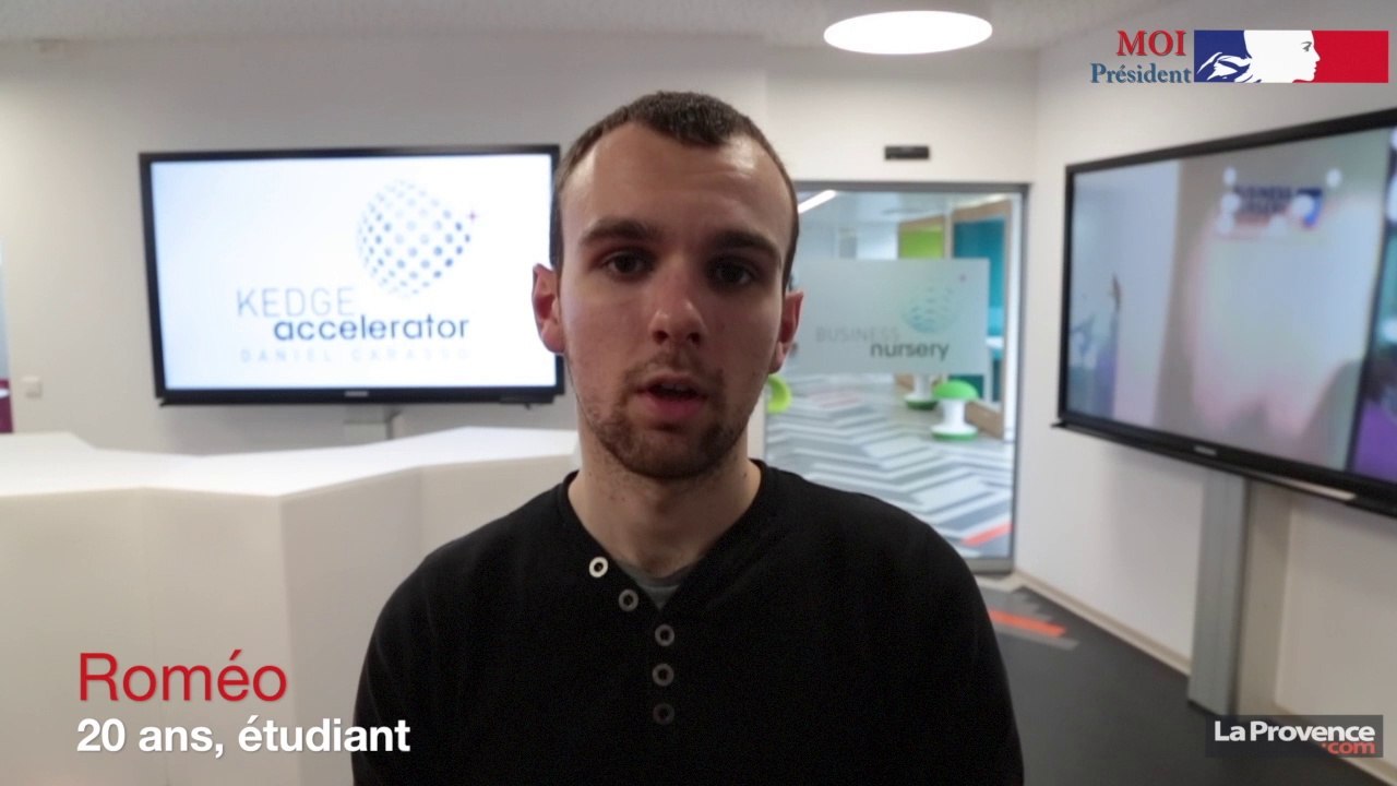 Moi président - A la Kedge Business School de Marseille : "Tirer au sort une assemblée constituante"