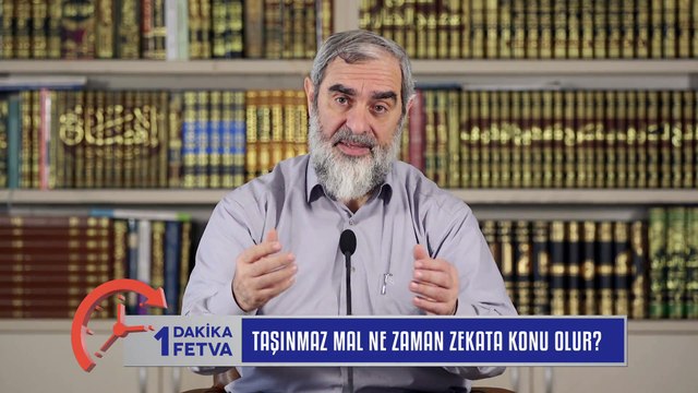 287)Taşınmaz mal ne zaman zekata konu olur?/Birfetva - Nureddin YILDIZ