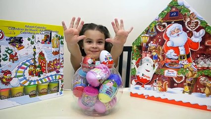 MLP Fashems and Shopkins plus Day 10 of Kinder and Play Doh Advent Calendars