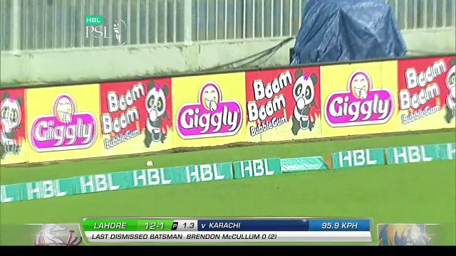 PSL 2017 Match 8- Lahore Qalandars v Karachi Kings - Fakhar Zaman Batting