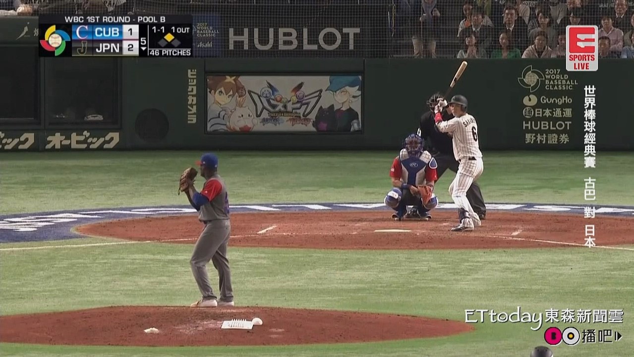 坂本勇人 安打!! 第3分打點入袋~