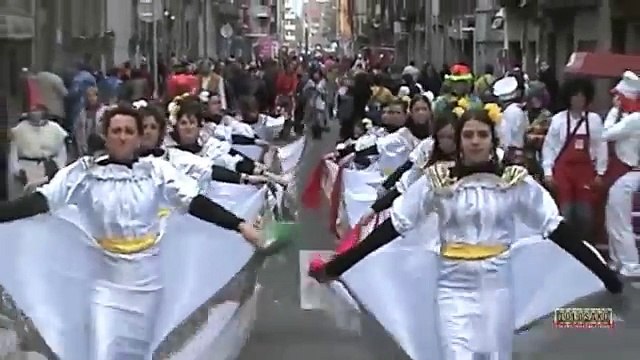Carnavales de Tolosa 2011 ¡Viva México! Desfile Tolosako Iñauteriak