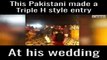 This Pakistani Groom Did A Triple-H Themed Entrance On His Wedding And It Shocked Triple-H Himself!