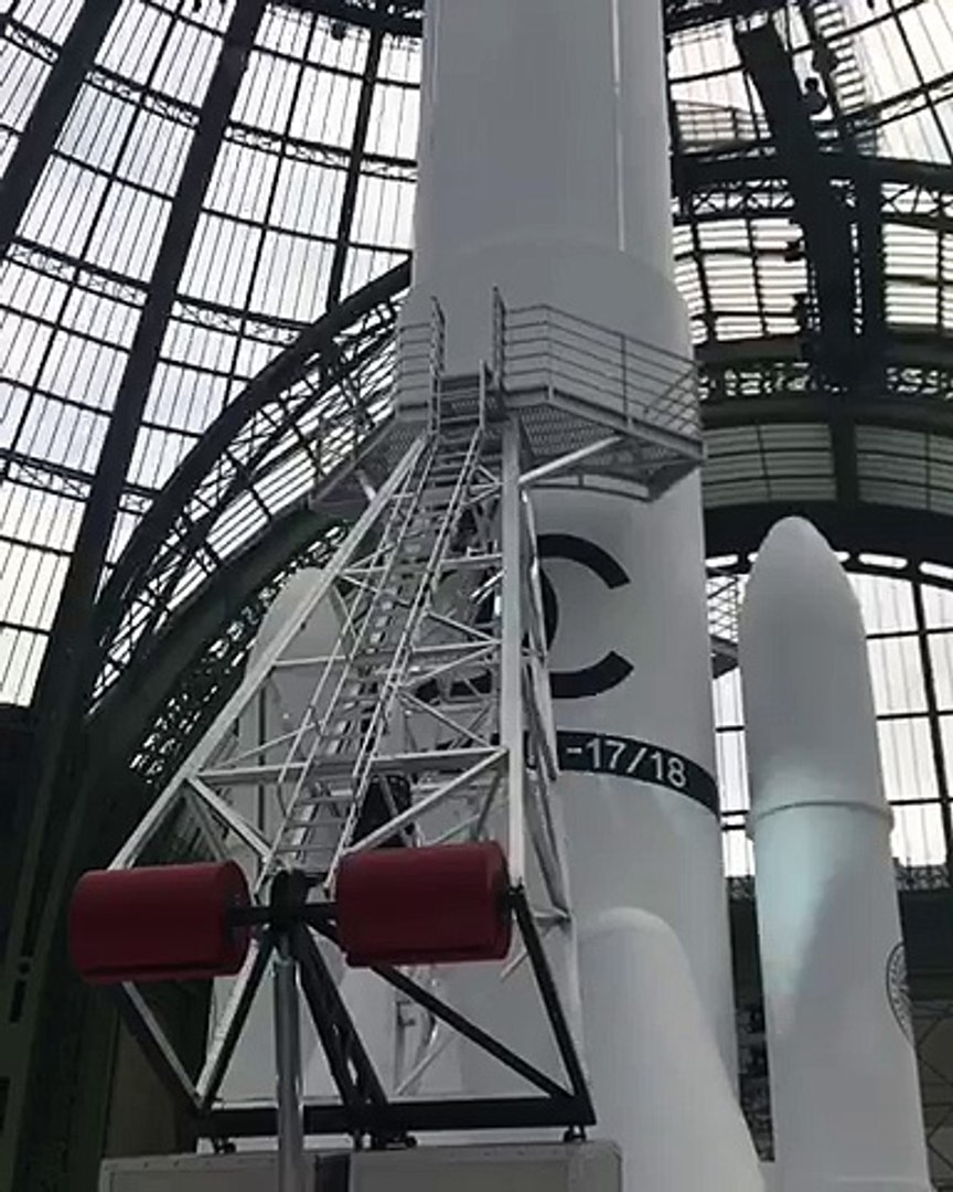 Chanel Literally Launched a Spacecraft in the Middle of Its Fall 2017 Show  - Fashionista