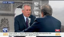 François Bayrou, invité de Bourdin direct sur BFMTV - 070317