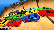 SUPERHEROES Spiderman   Hulk   Super Mario Cars colors Fun Videos HD