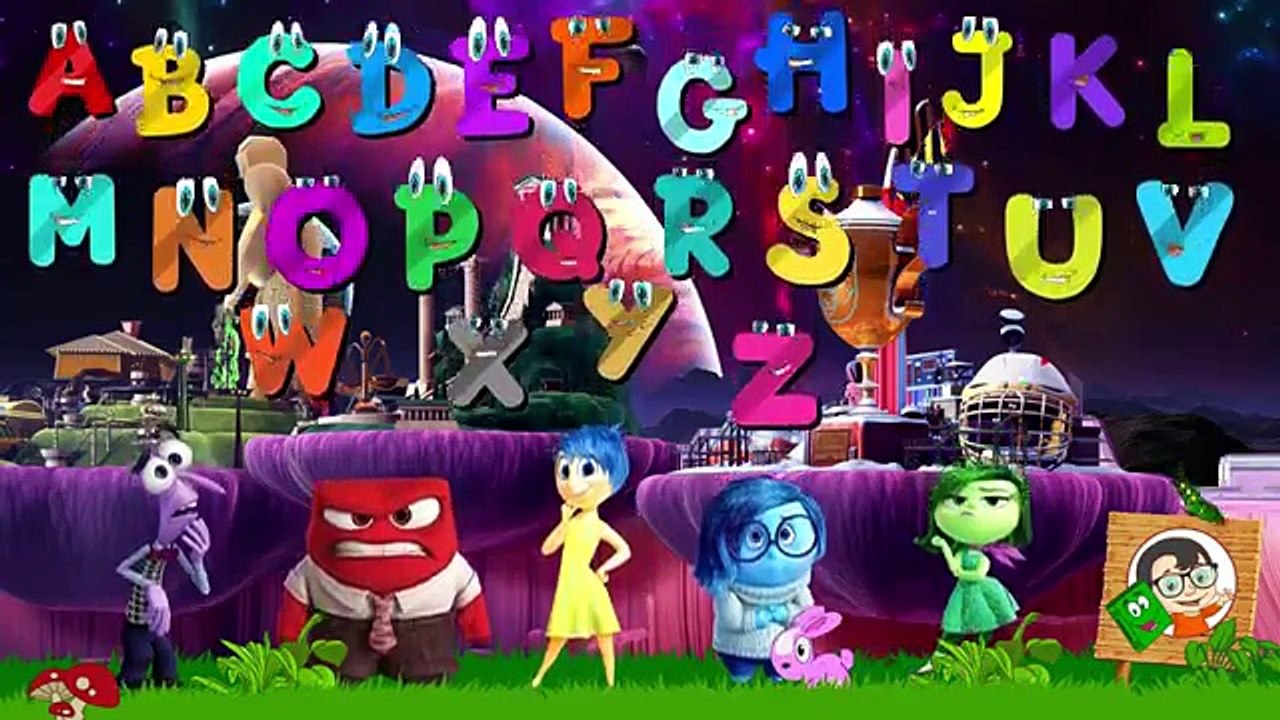 Inside Out Alphabet Song - Kids Song - Nursery Rhymes - ABCs Song